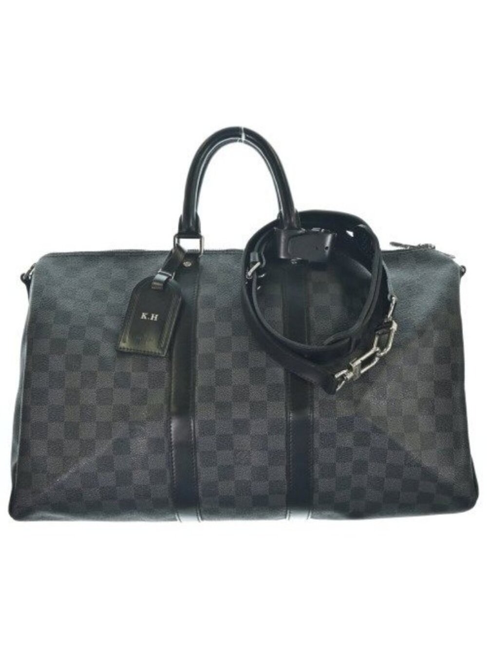Louis Vuitton Damier Graphite Keepall Bandouliere 45 Shoulder Bag